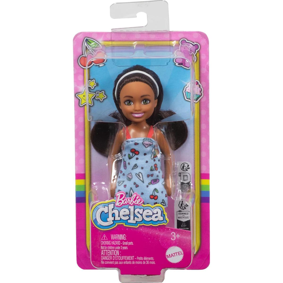 Păpușă Barbie Chelsea Rochie Albastră HXM97