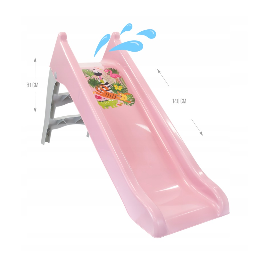 Tobogan Mochtoys Pastel Pink cu Apa - imagine 3