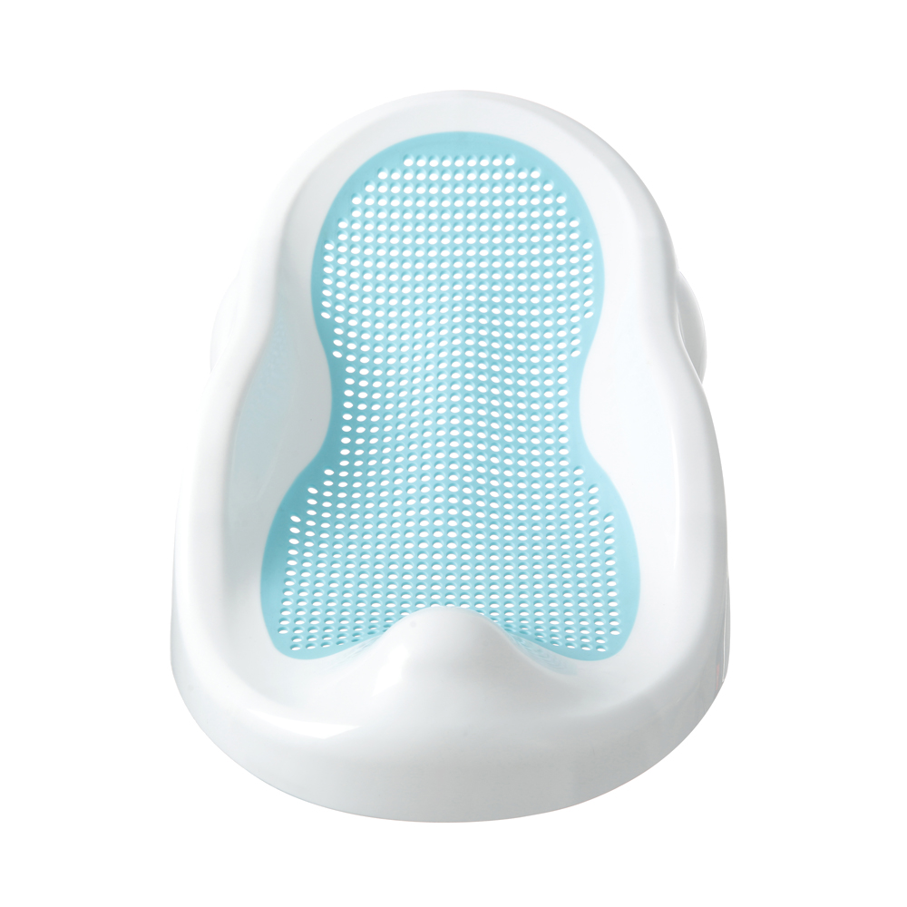 Suport Baie Little Mom Soft Blue, Pliabil, Ergonomic