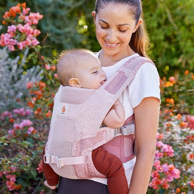 Marsupiu Ergobaby Aerloom Desert Rose | Confort Ultra-Ușor