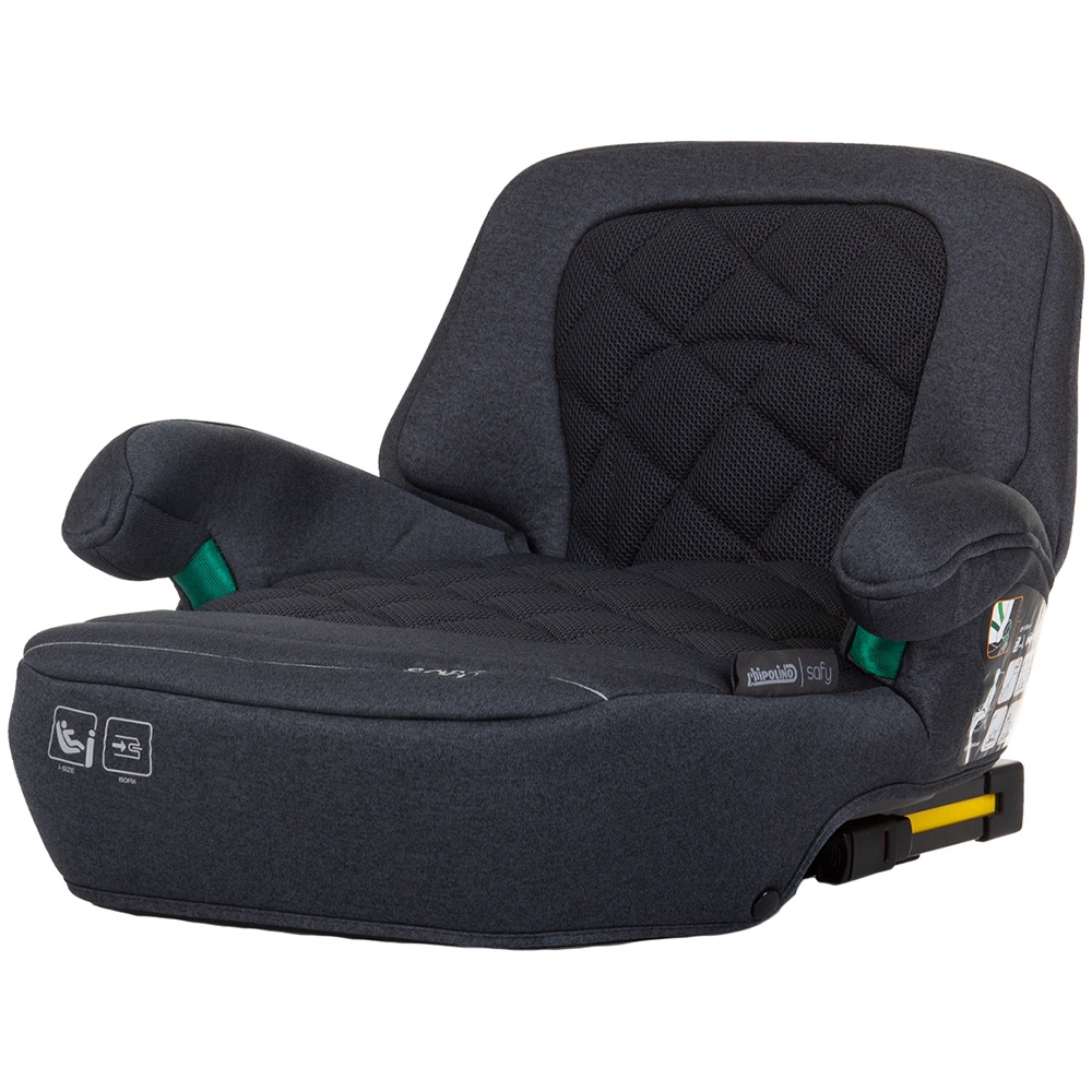 Înălțător Chipolino Safy I-Size cu Isofix, Granit - imagine 3