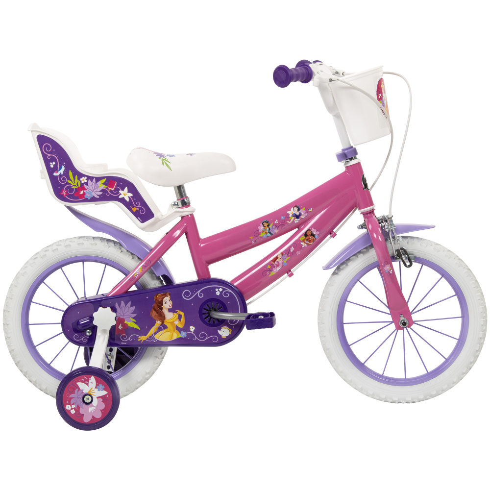 Bicicleta Huffy Disney Princess 14 inch cu accesorii