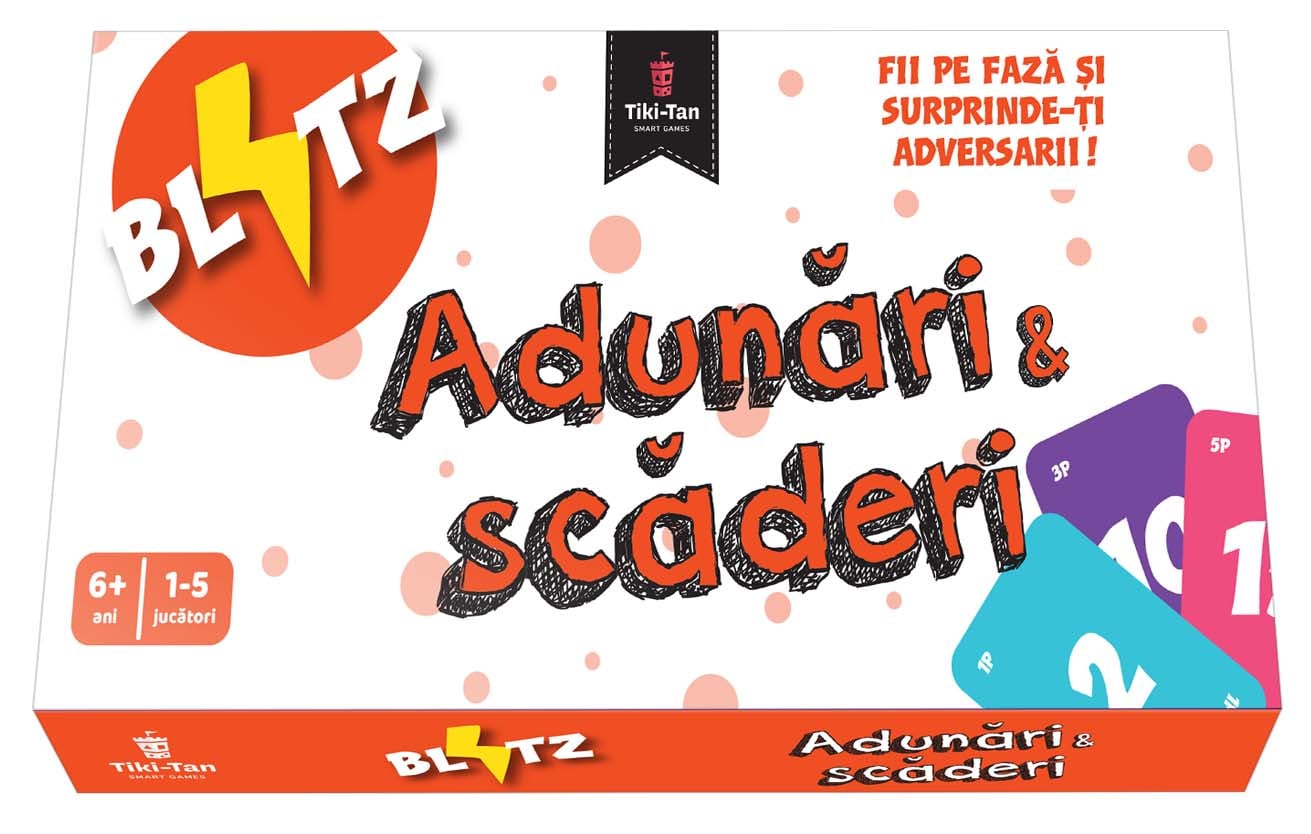Adunari si scaderi, Blitz - Gama | Joc Educativ