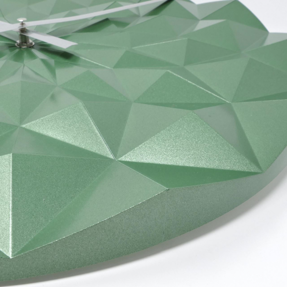 Ceas Tfa Diamond Geometric Designer Verde