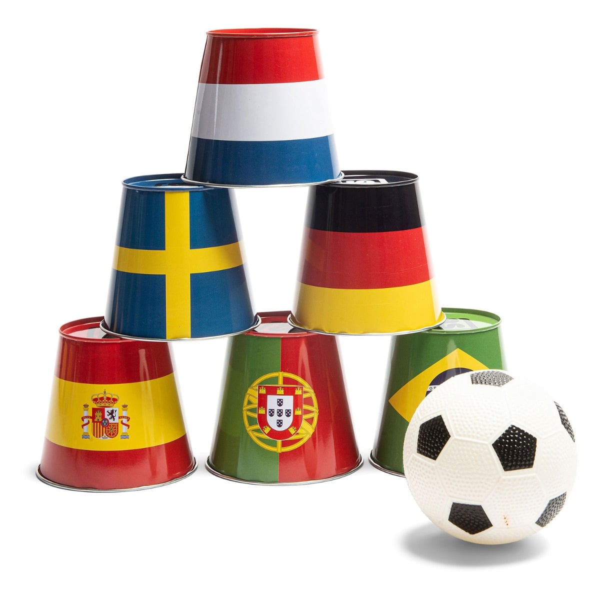 Fotbal cu Conserve BS Toys - Joc de Precizie