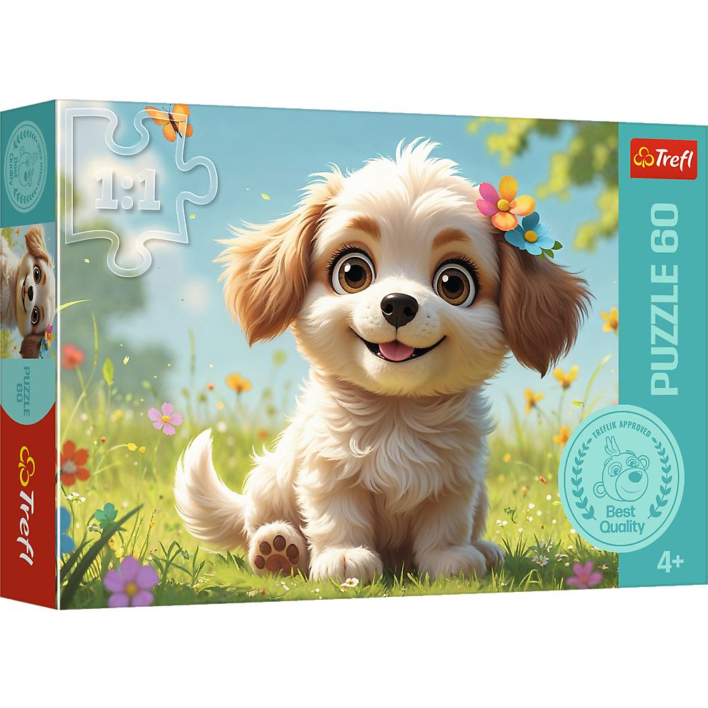 Puzzle Trefl 60 piese Catei pentru Copii