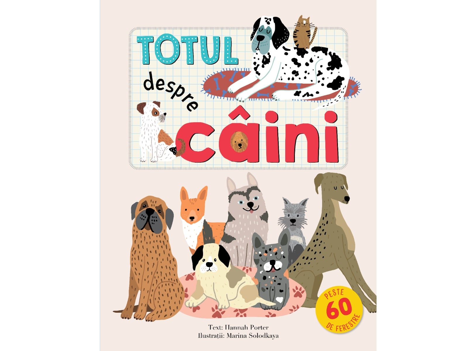 Totul despre caini - Kreativ | Carte interactiva