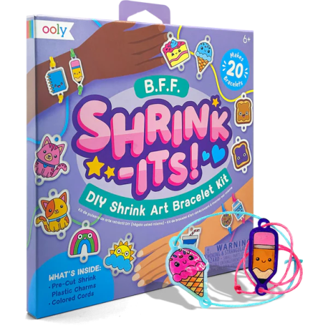 Ooly Shrink-Its! - Set DIY Bratari Creative