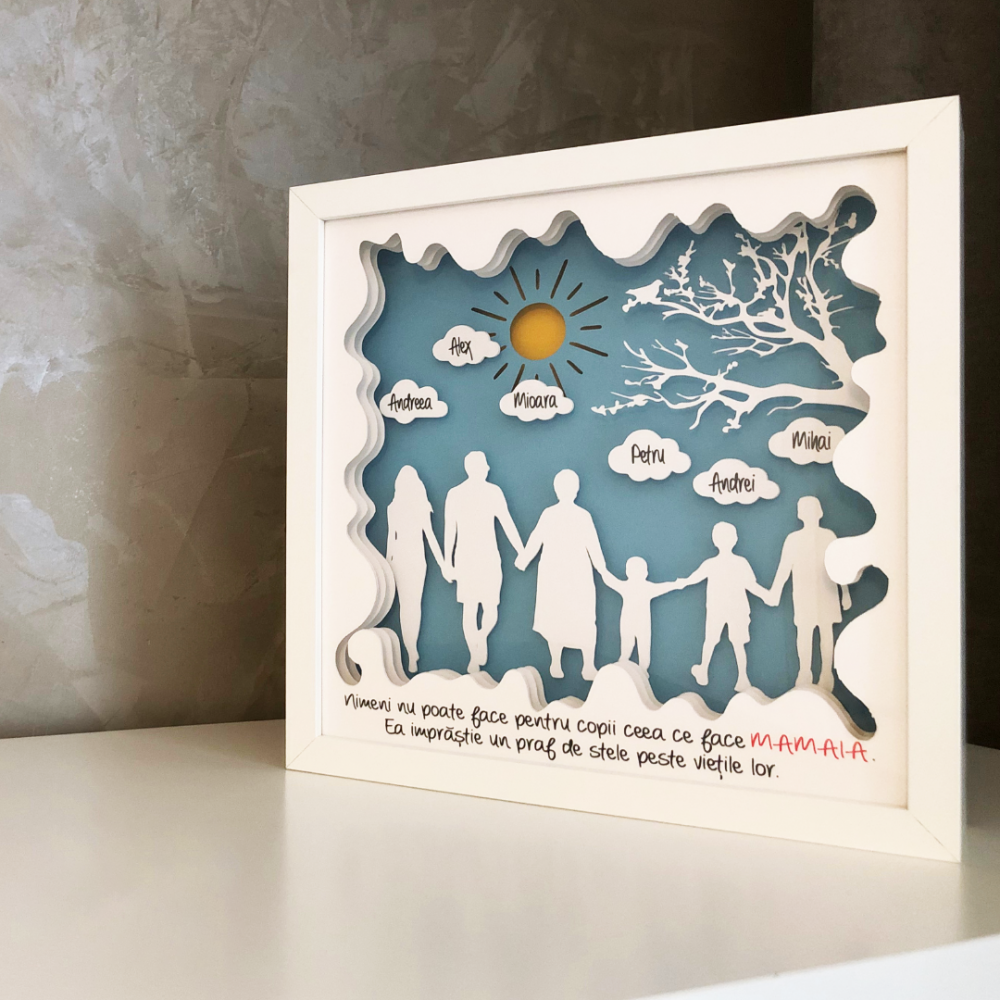 Tablou Luminos Bunici 009 Noorhandmadeatelier - imagine 5