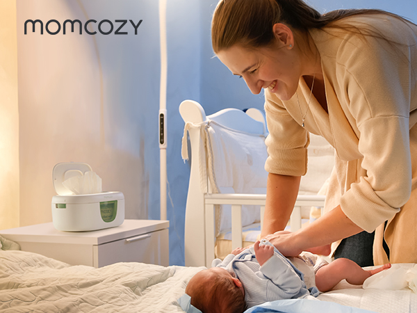 Incalzitor servetele umede Momcozy cu lumina