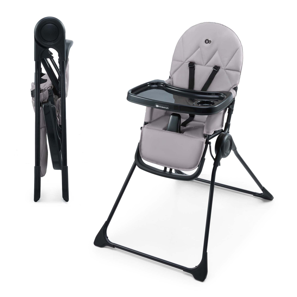 Scaun Masa Kinderkraft Binci Grey - Reglabil - imagine 6