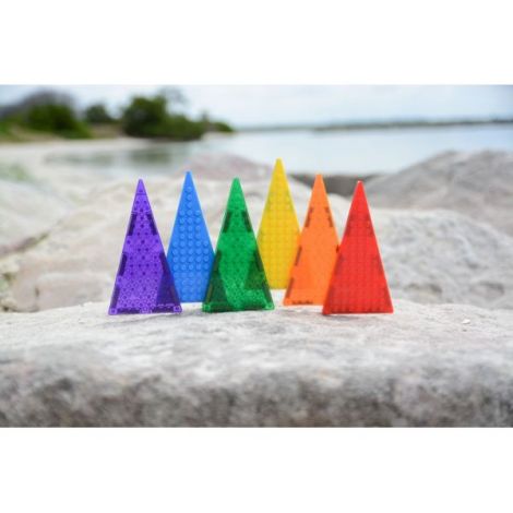 Magbrix Triunghi Isoscel 12 Piese Compatibil Lego - imagine 3