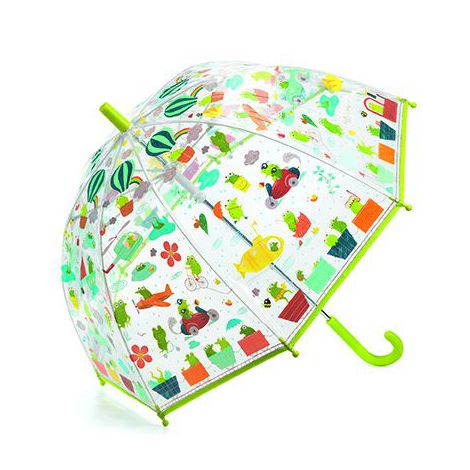 Umbrelă Djeco Broscuțe Colorată 70cm