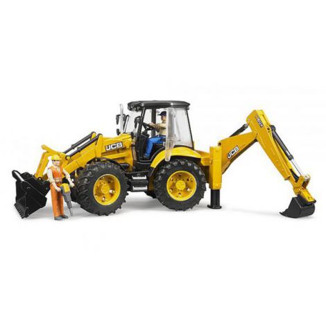 Bruder JCB 5CX Eco - Buldoexcavator Multifuncțional - imagine 13