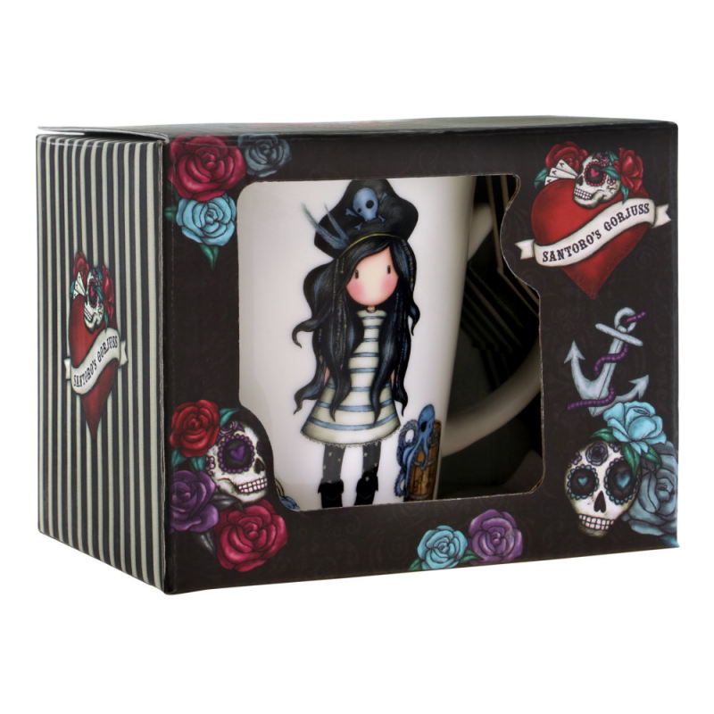 Cana Gorjuss Black Pearl, Portelan, 300 ml - imagine 3