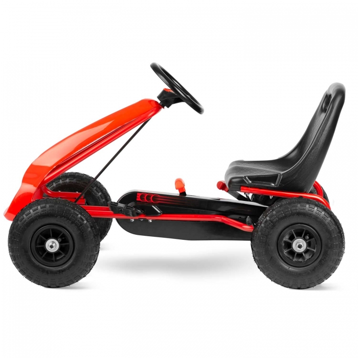 Kart Pedale Ricokids RK-593 Roșu | Control Total - imagine 3