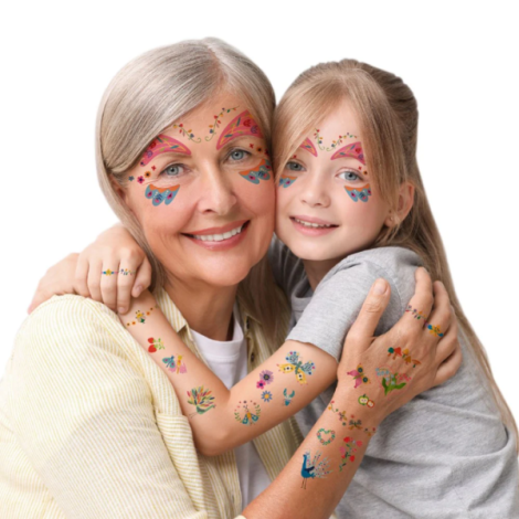 Avenir Set Stickere si Tatuaje Fata Gradina Fantastica - imagine 3