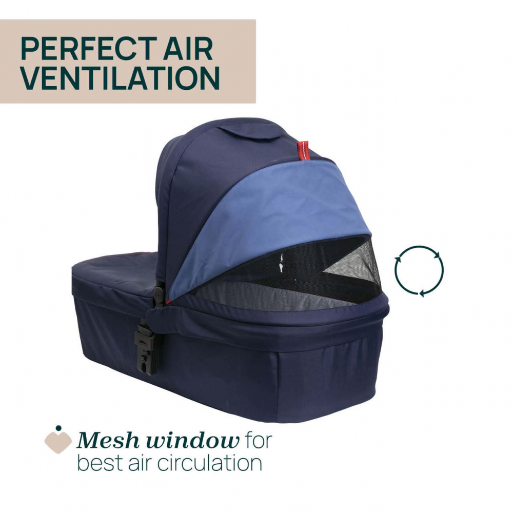 Chicco Seety 3in1 Carucior Scaun Auto OxFord Blue - imagine 4