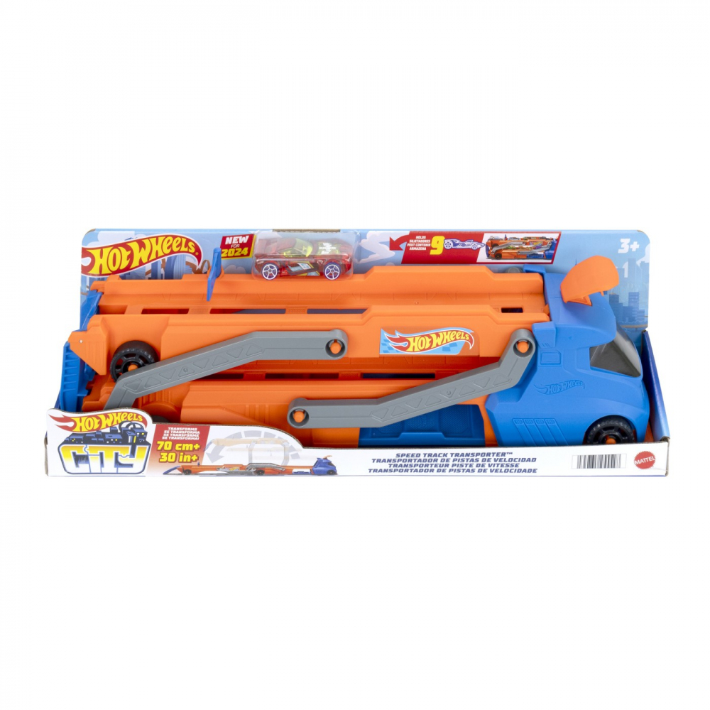 Hot Wheels City Transporter - Pistă 2.5m
