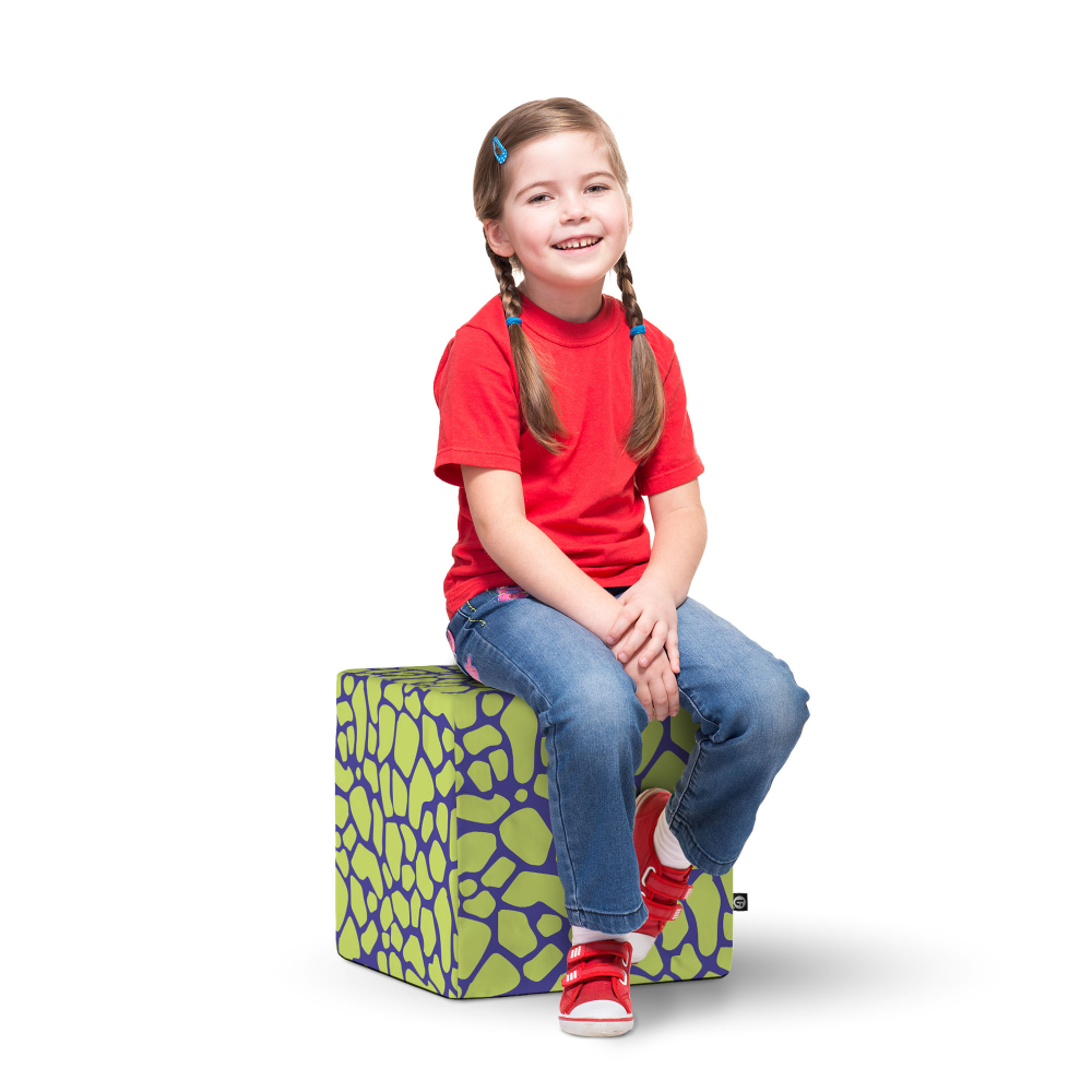 Taburet Updeco Giraffe Green - Confort și Design