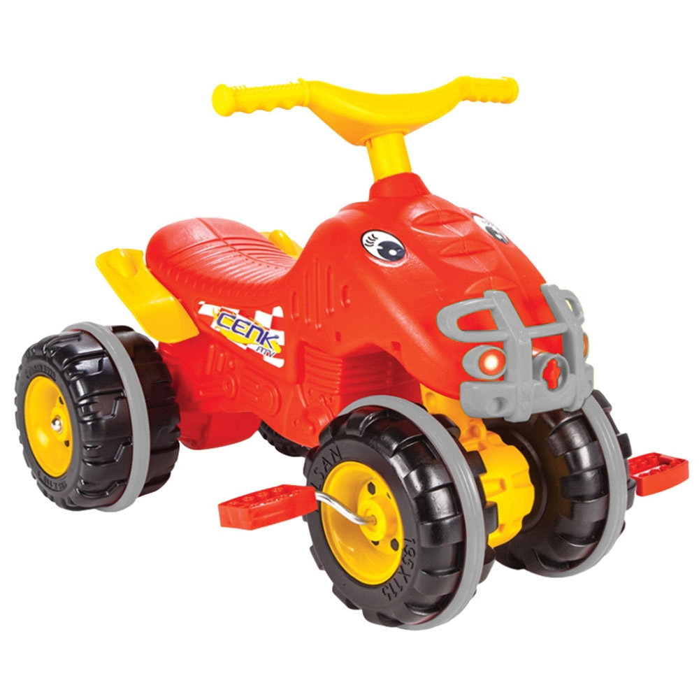 ATV Pilsan Cenk Red Grey cu pedale