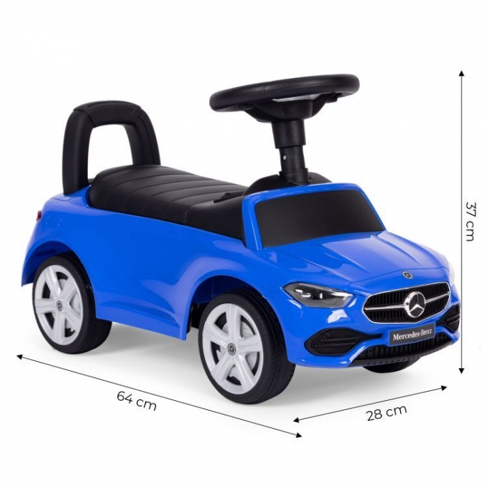 Ecotoys Mercedes C Class Albastru 1-3 Ani - imagine 9