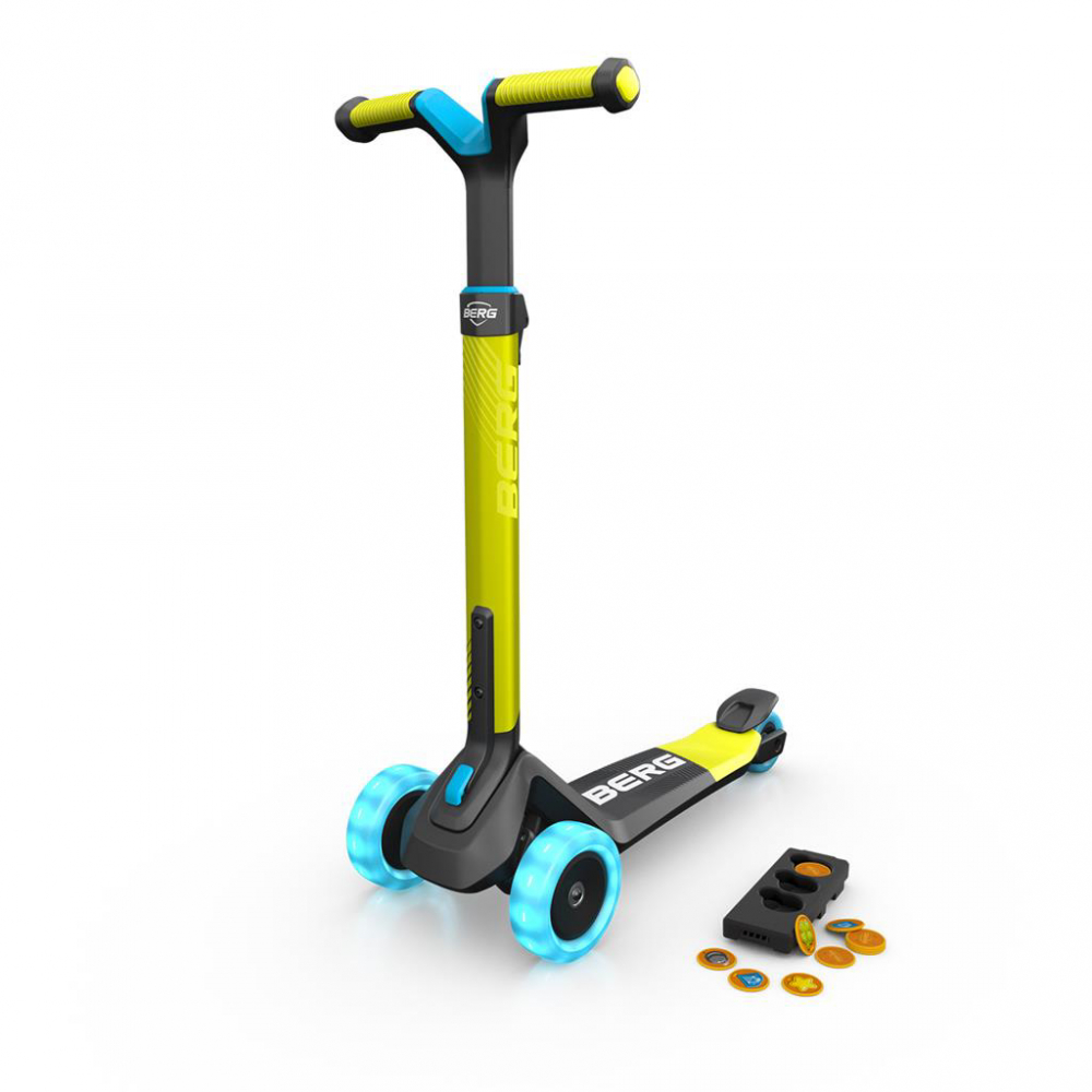 Trotineta Berg Nexo Lime Pliabilă cu Lumin - imagine 7