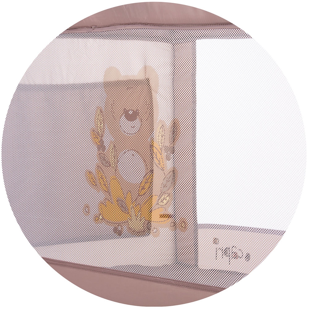 Pătuț Pliabil Chipolino Capri Sand, 0-15kg - imagine 2