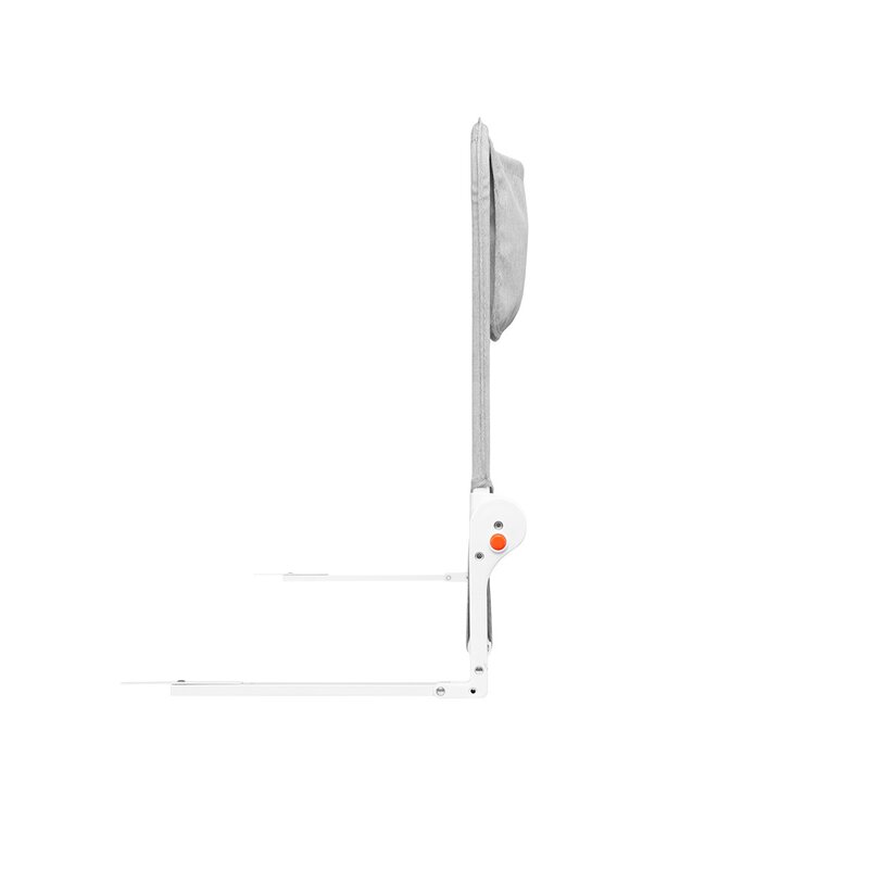 Bariera Protectie Pat Lionelo Hanna, 150x66 cm, Gri - imagine 8