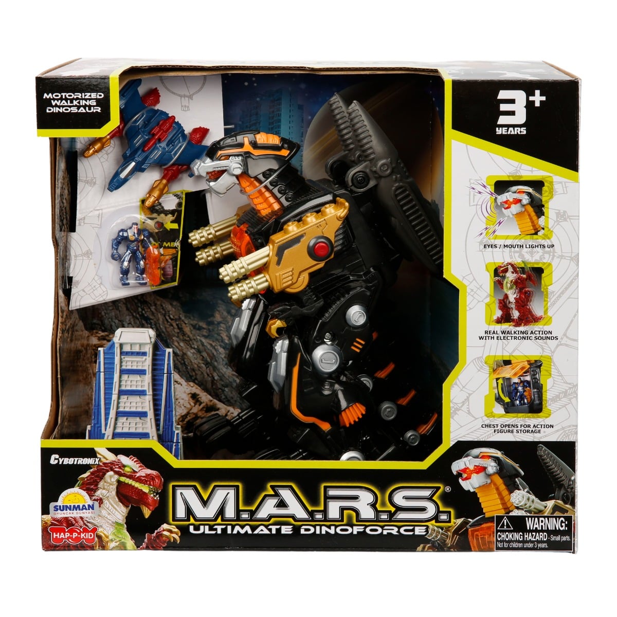 Dinozaur Extraterestru M.A.R.S. Happy Kid 20 cm