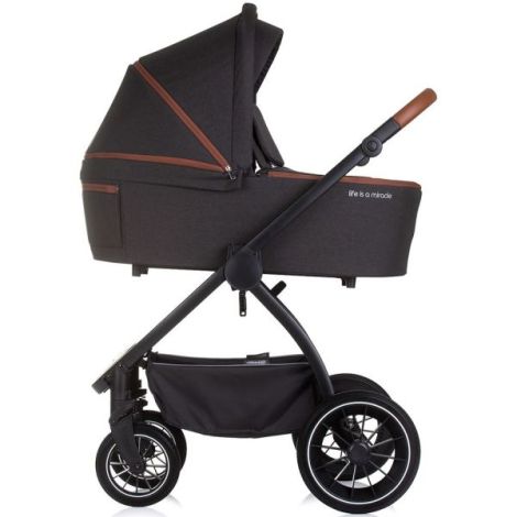 Carucior Chipolino Prestige 3 in 1 Negru - Sistem Complet - imagine 3