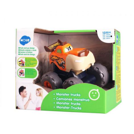 Hola Masinuta Leopard Pull-back Interactiva Bebe