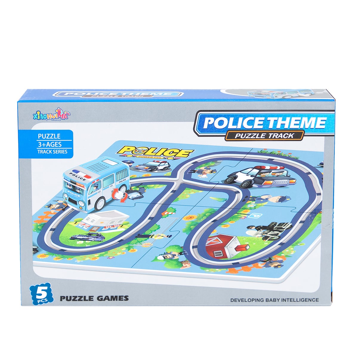 Joc Puzzle 2-1 Masina Politie Sunman