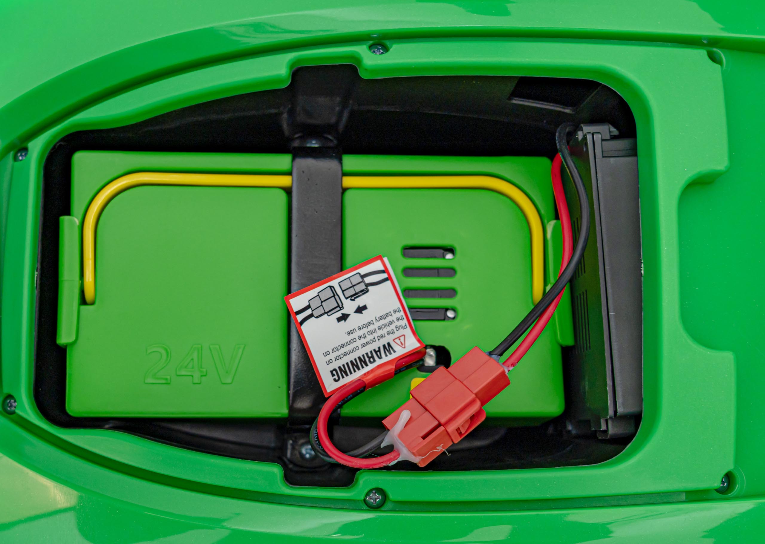 Tractor Electric Blast Z 24V cu Remorca Verde - imagine 13