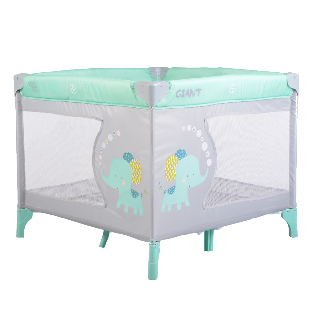 Tarc Pliabil Moni Giant Mint 93x93 cm Sigur - imagine 5