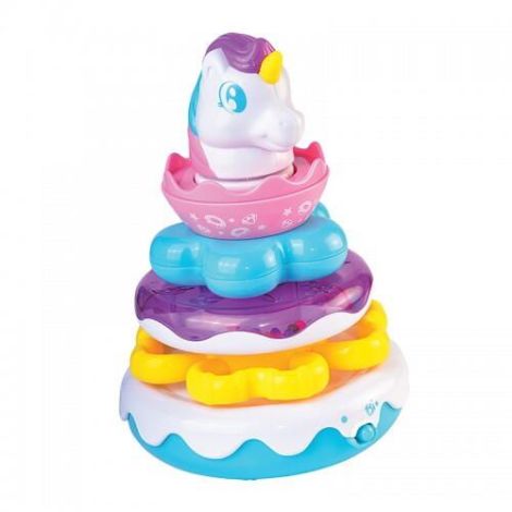 Little Learner Jucărie Interactivă Unicorn Stivuit - imagine 2