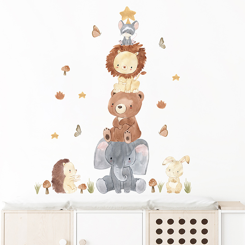 Sticker decorativ Sipo Piramida Animalelor - imagine 7