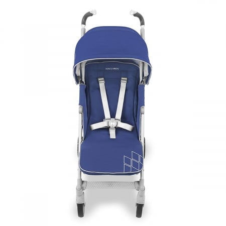 Carucior Maclaren Techno XT Medieval Blue Silver Premium - imagine 3