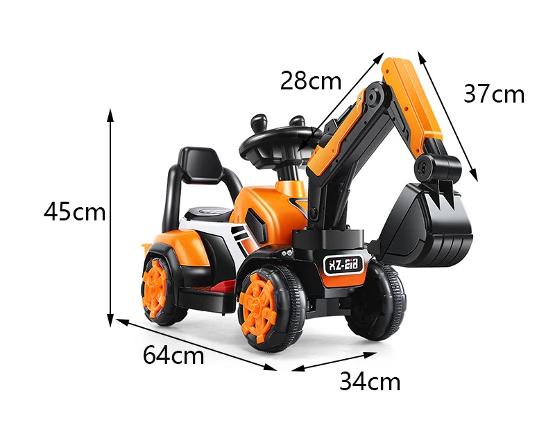 Excavator Electric 6V Nichiduta pentru Copii - imagine 7