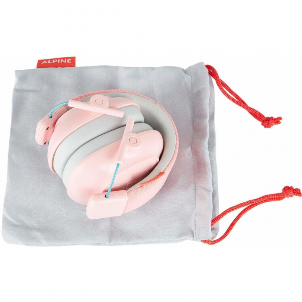 Căști antifonice Alpine Muffy Kids Pink, Pliabile - imagine 2