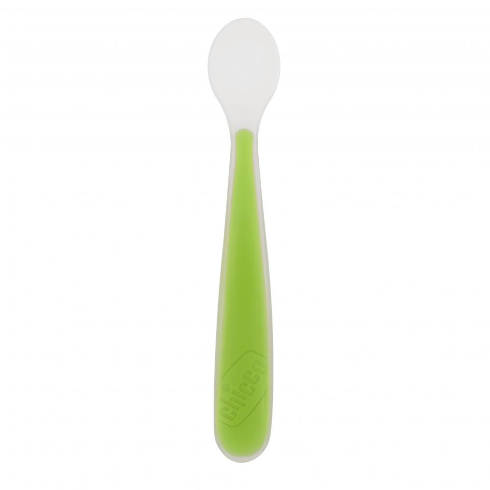 Linguriță Silicon Chicco 6luni+, Diversificare Ușoară - imagine 2