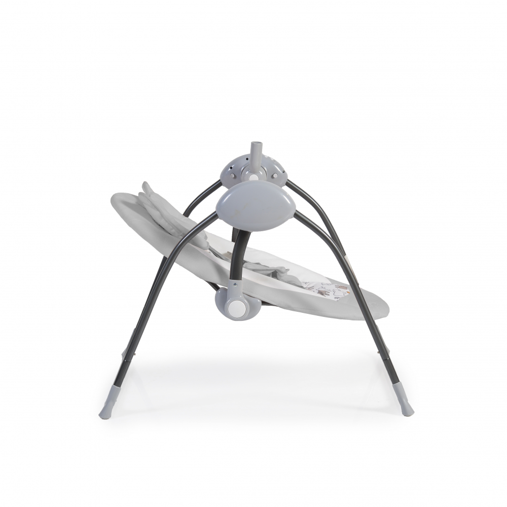 Leagan Electric Zazu Grey Cangaroo cu Telecomanda - imagine 5