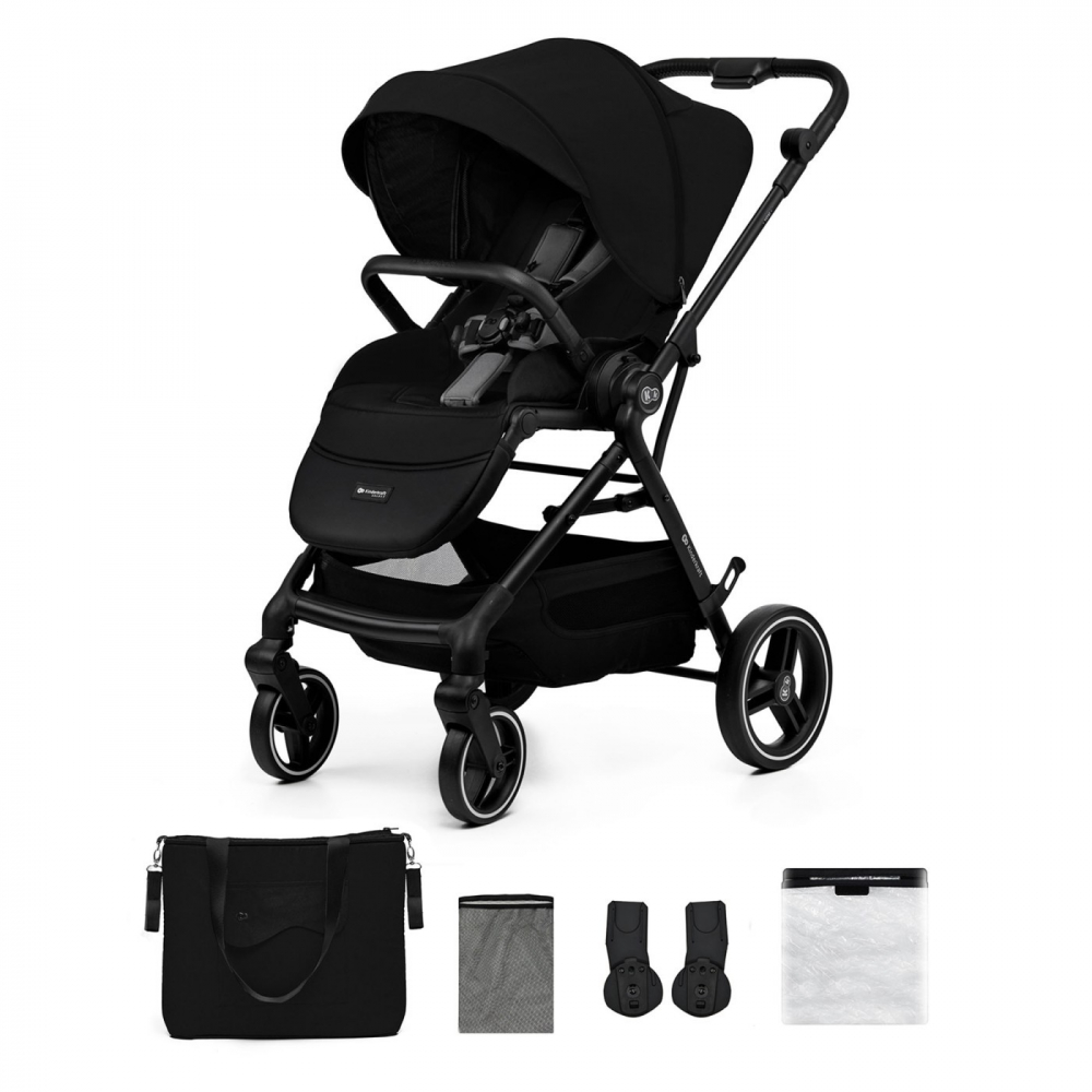 Kinderkraft Yoxi Black - Carucior Sport Pana la 27kg