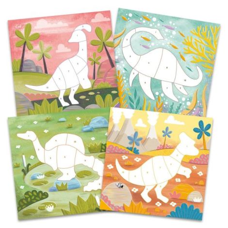 Carte Stickere Dinozauri Galt - 150 Abtibilduri Reutilizabile - imagine 7