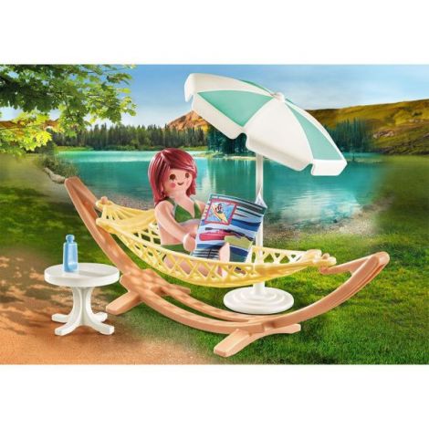 Playmobil Femeie în Hamac - Joacă și Relaxare - imagine 3