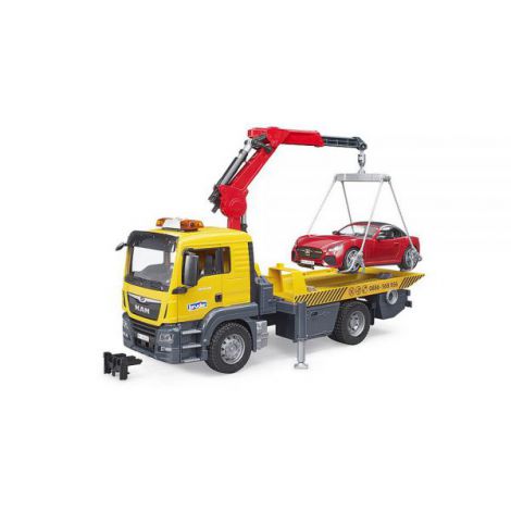 Bruder MAN TGS Tractor cu Lumini și Sunete - imagine 6