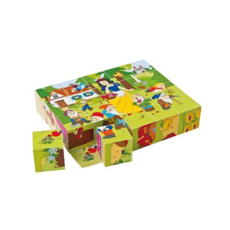 Woodyland Puzzle Basme - Joc Educativ Lemn - imagine 2