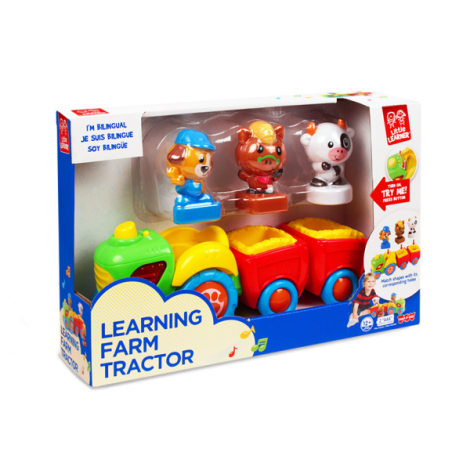 Tractor Vesel Little Learner - Jucarie Interactiva