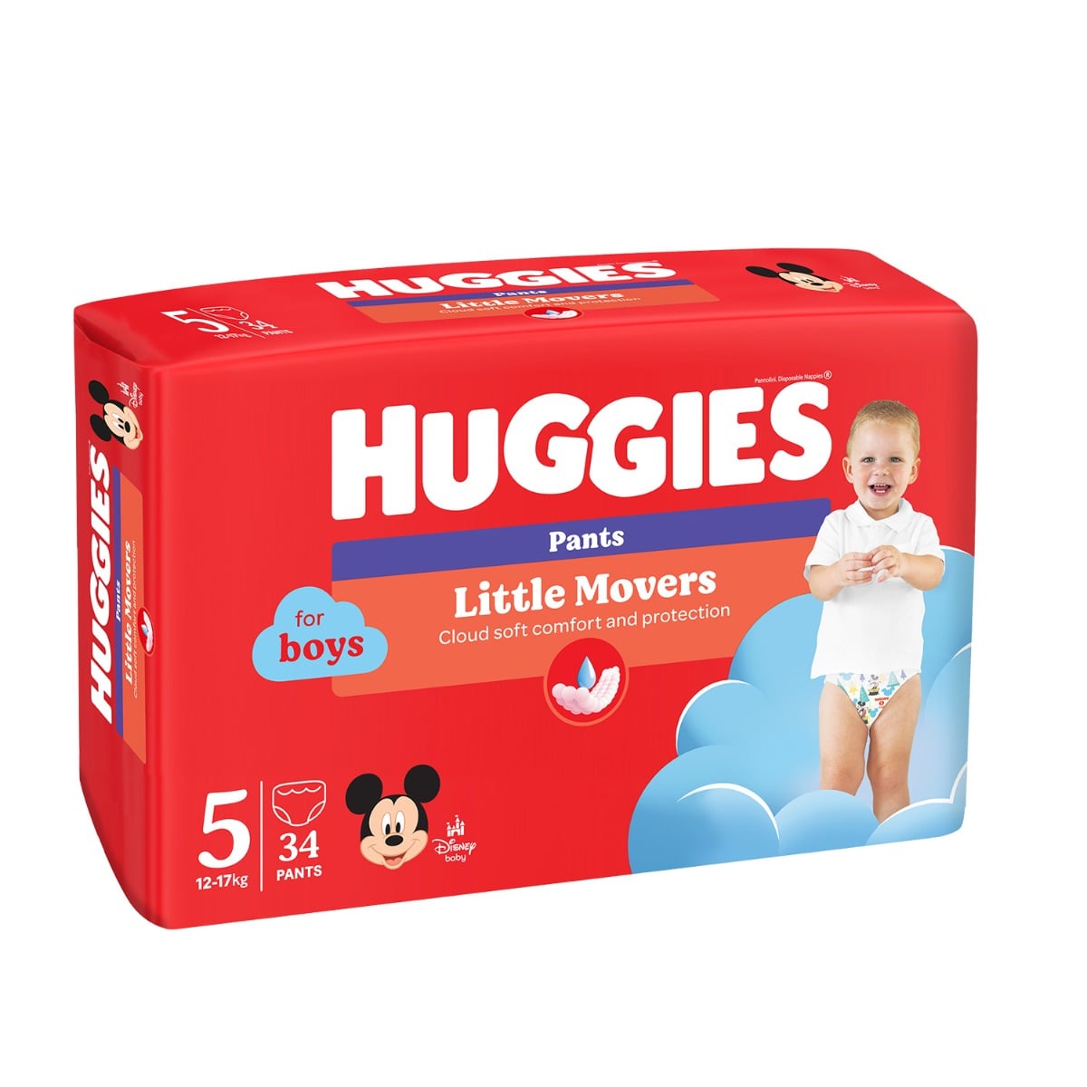 Scutece Huggies Chilotel Pants 5, 34 buc