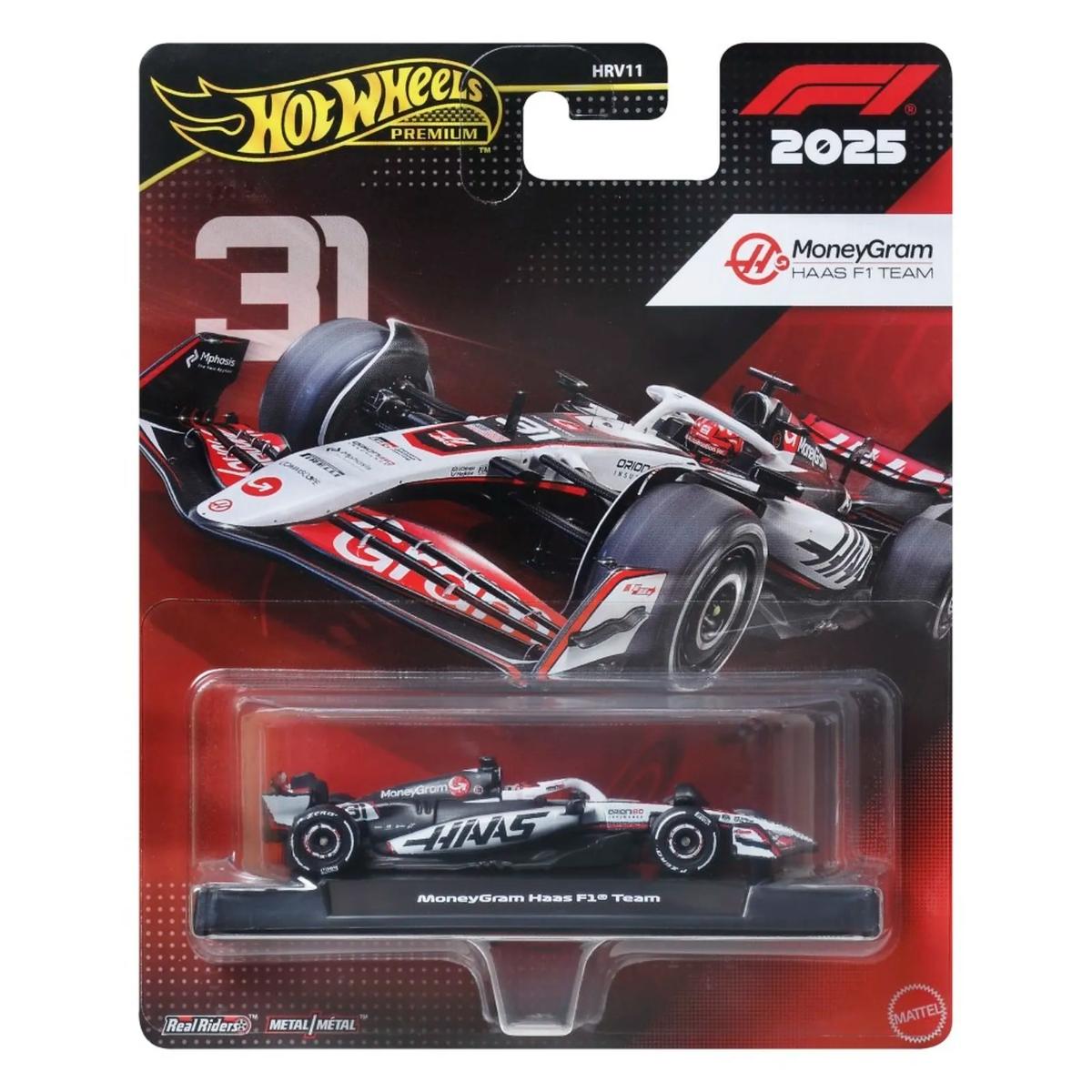 Hot Wheels Masinuta F1 Haas Team Metal